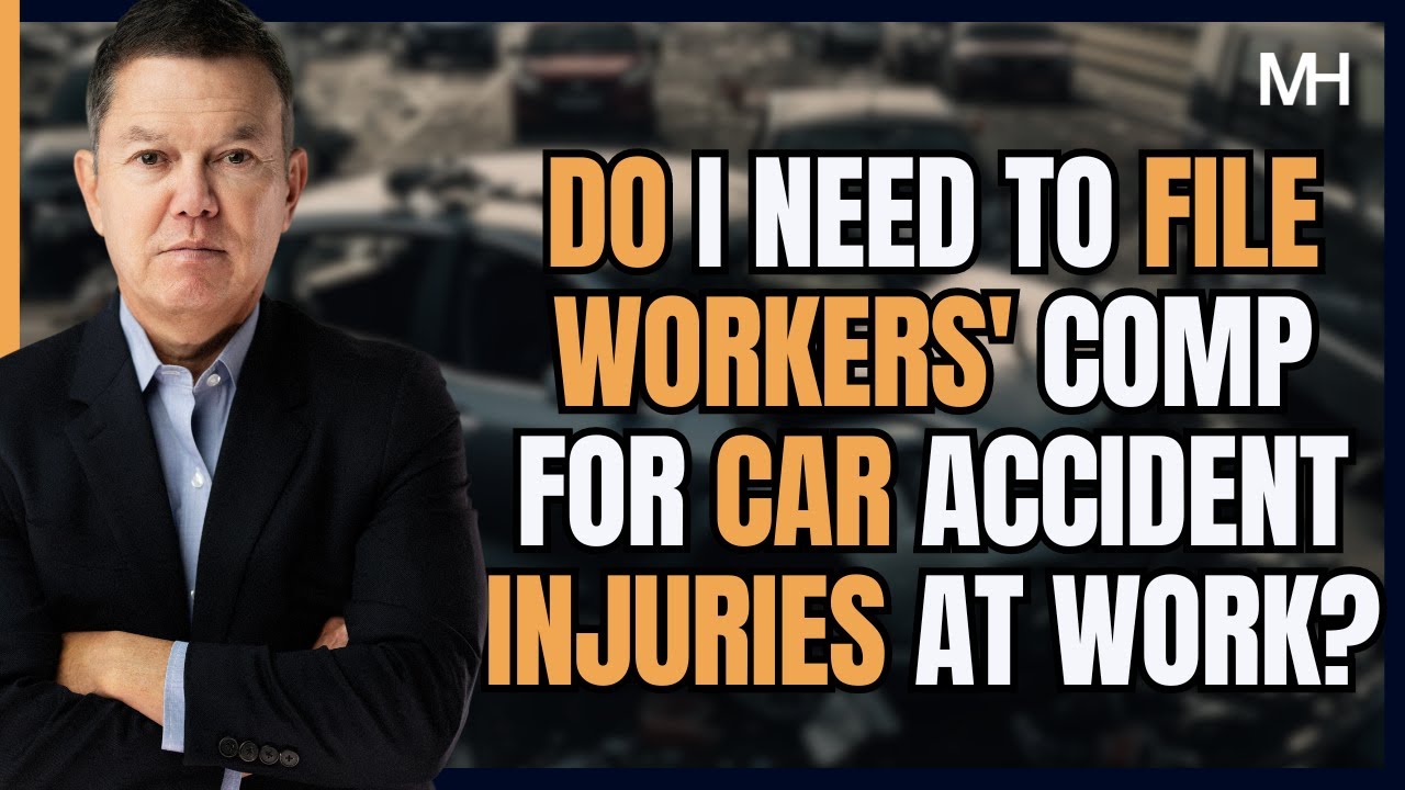 Do I have to file a workman's comp claim if injured in a car accident on the job?