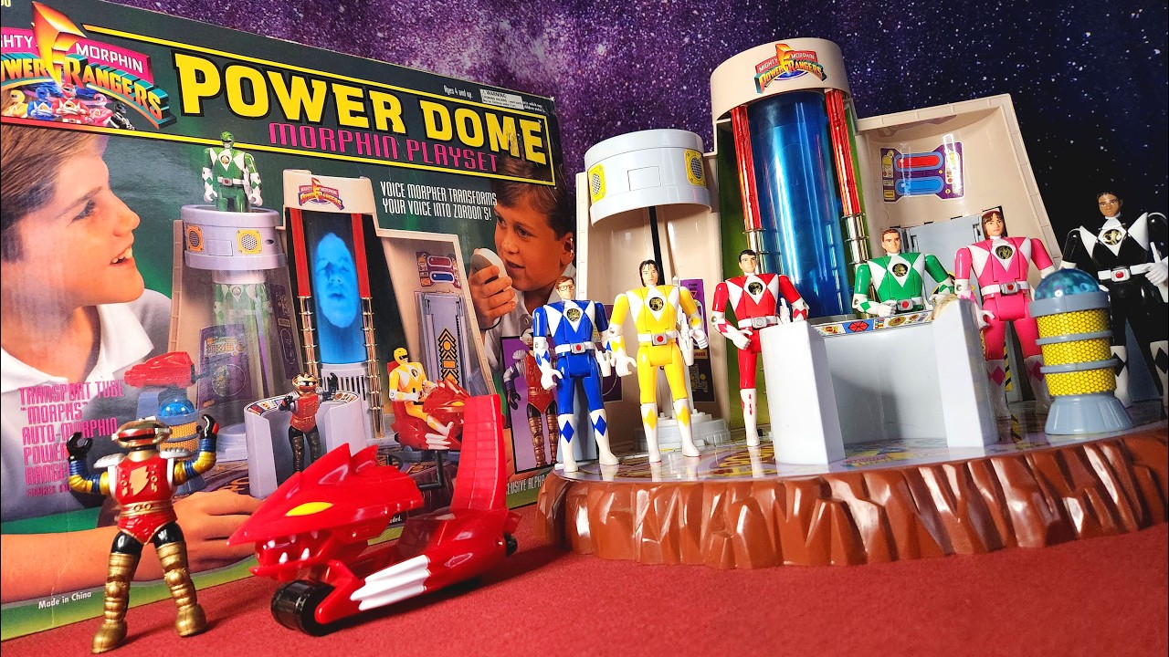 Power Dome Playset 1994 Power Rangers Review