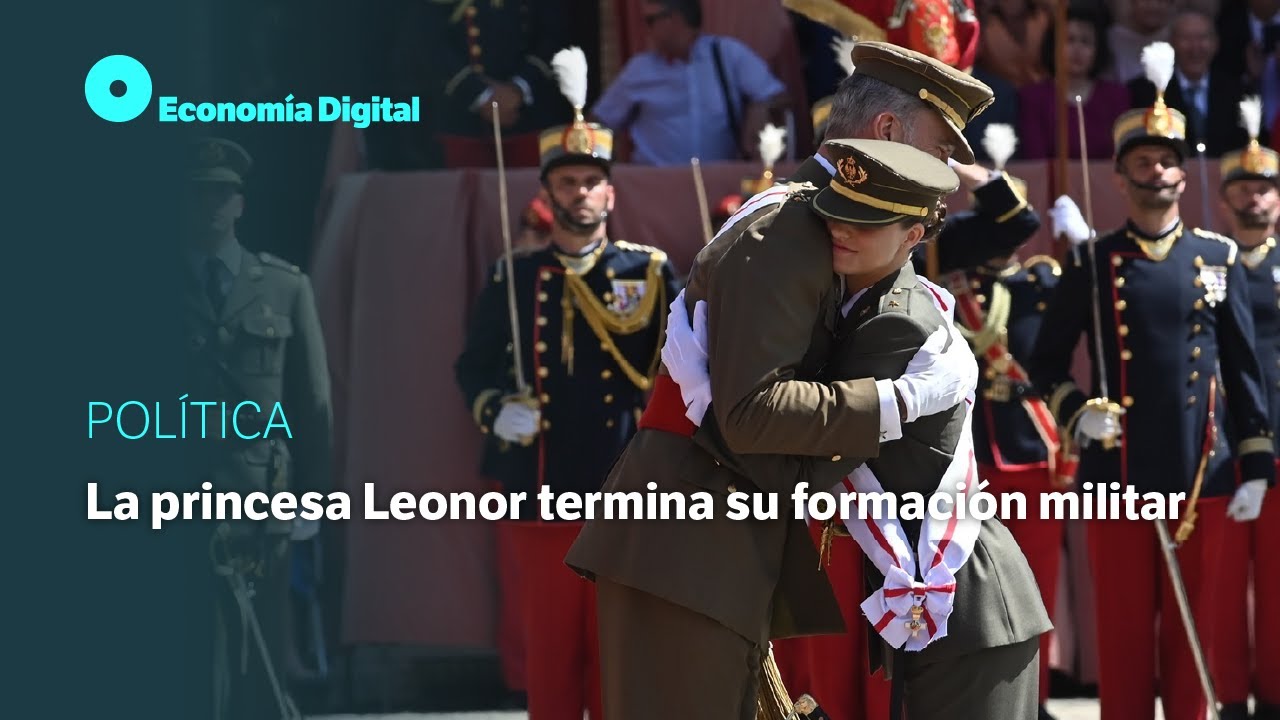 La princesa Leonor termina su formación militar en Zaragoza | Mejores momentos