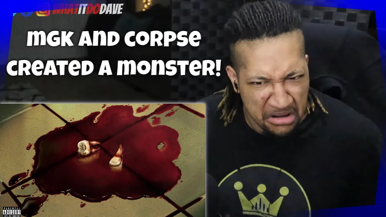 Reaction to Machine Gun Kelly feat. CORPSE - DAYWALKER! [Official Audio]