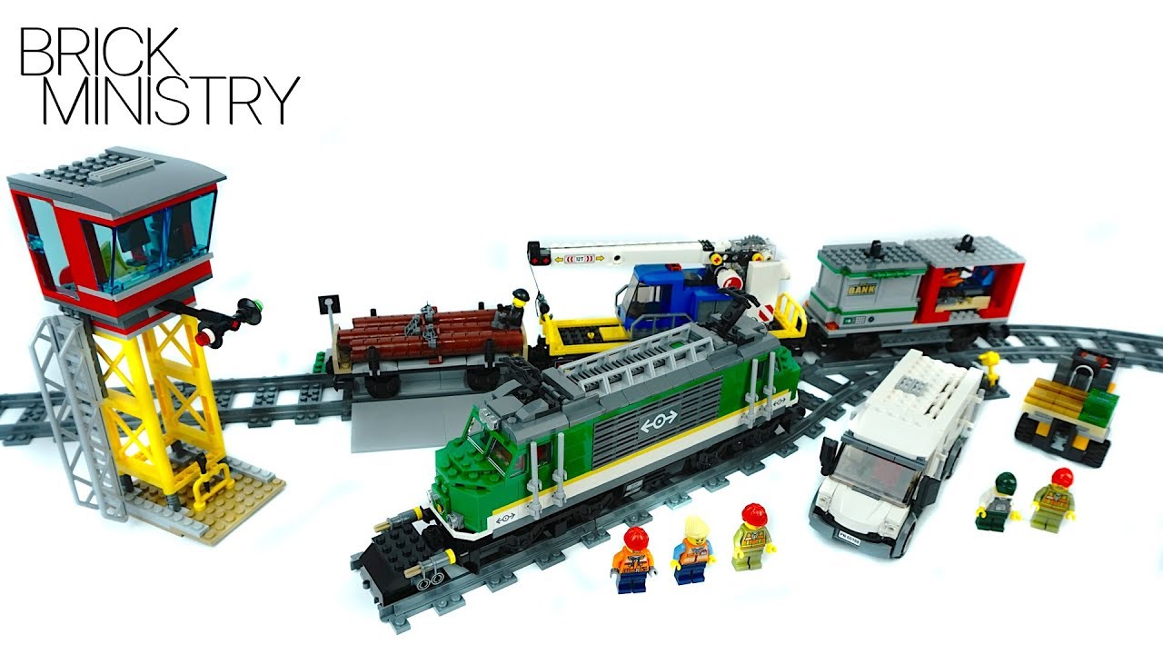 LEGO 60198 CITY ●  Cargo Train [Speed Build Review]