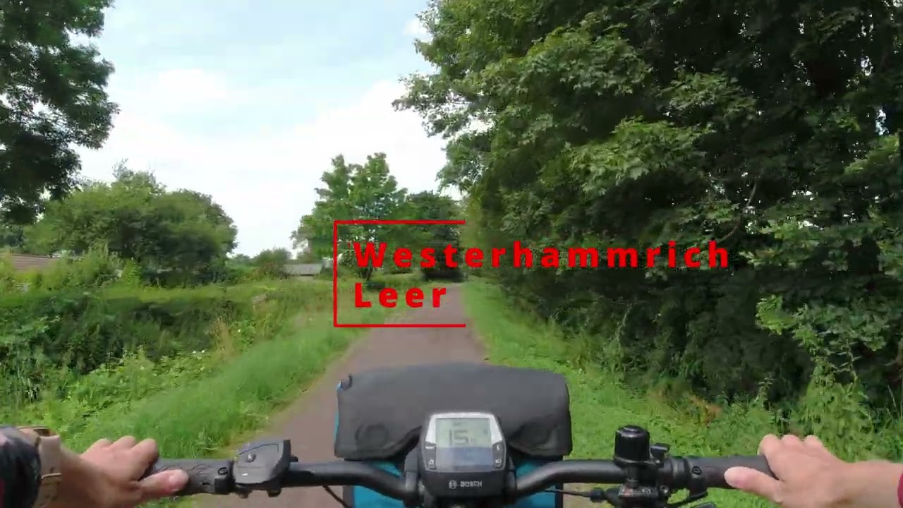 E Bike Tour von Leer Ost nach Heisfelde