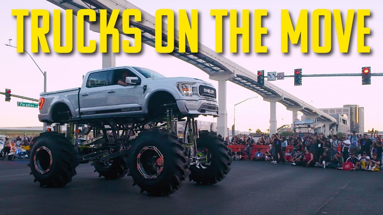 SEMA 2025 Rollout: Trucks Take Over the Streets After the Show