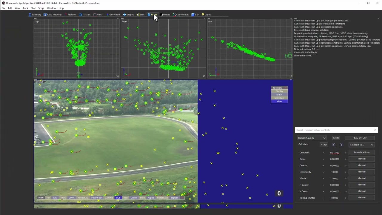 Handling Animated Distortion on a Shot with Zoom