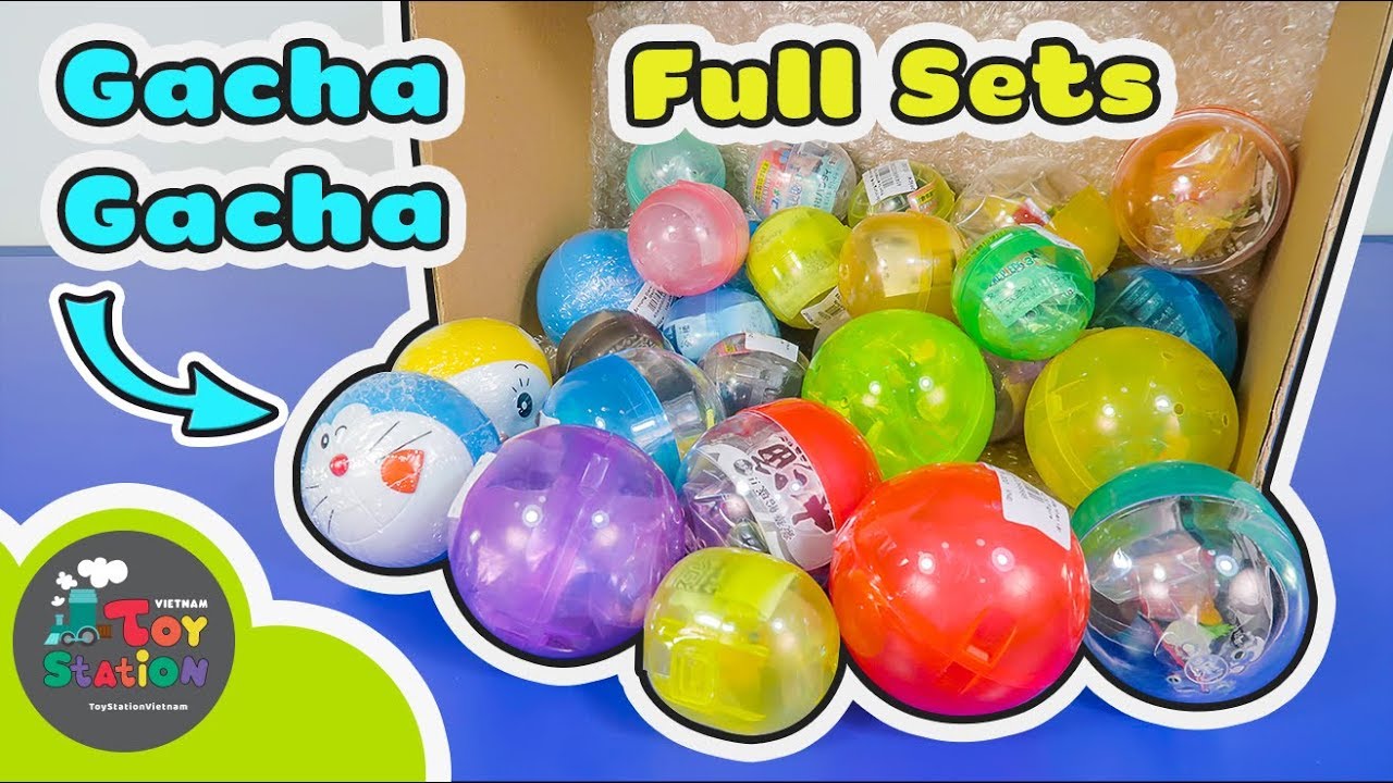 Cách sưu tập Gacha Gacha trọn bộ nhanh gọn lẹ ToyStation 341