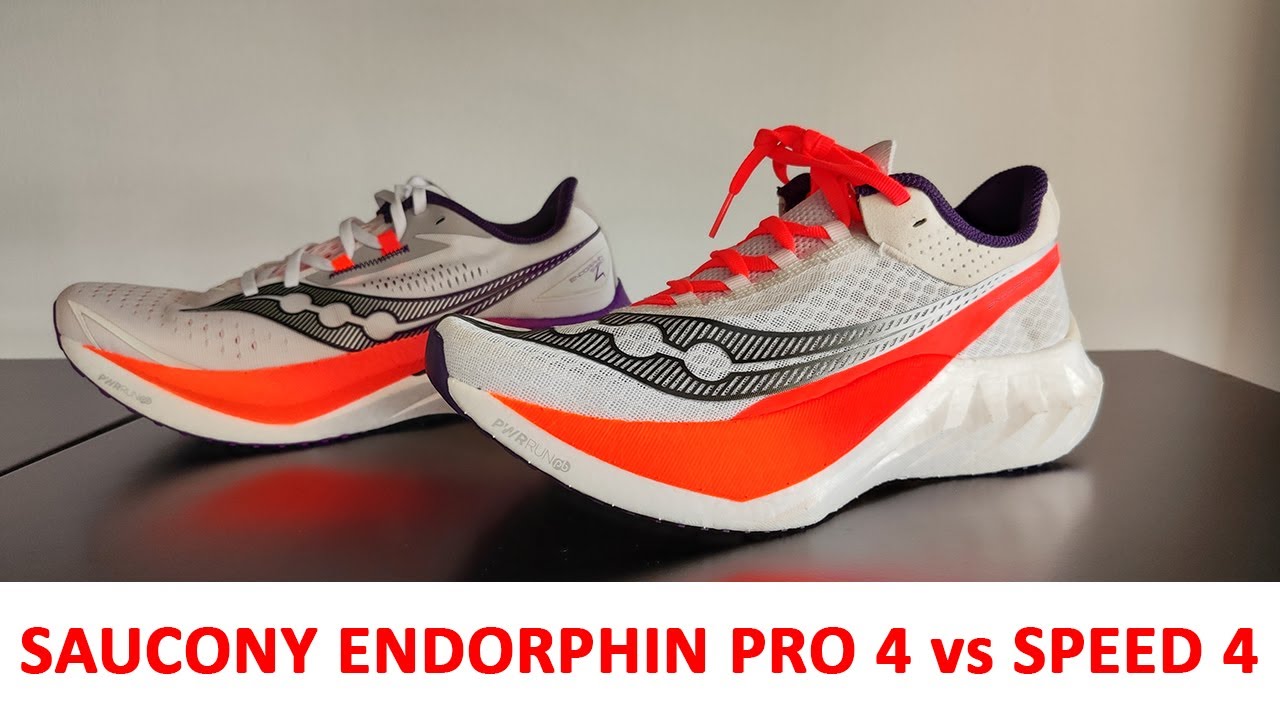 Saucony Endorphin Pro 4 vs Speed 4