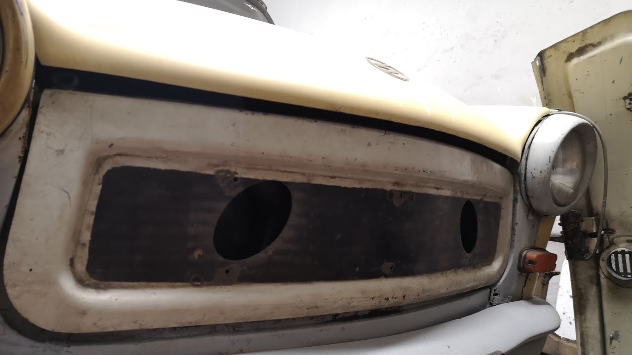 Trabant p601 biały kruk/grill