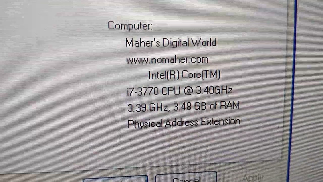 Starting up windows XP Pro in WW3
