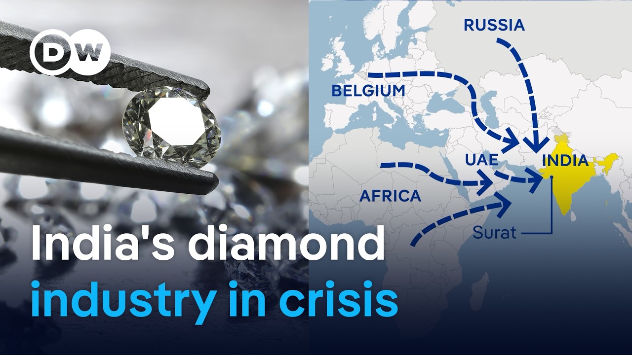 How the Iran war is hitting India's diamond trade | DW News
