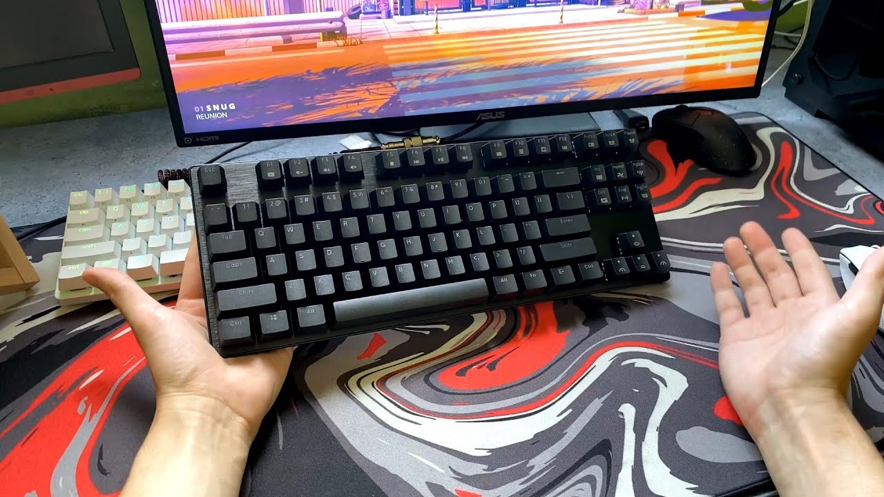Unboxing Teclado mecânico BlitzWolf KB2 TKL Switch optico Verde - Uma boa opção?