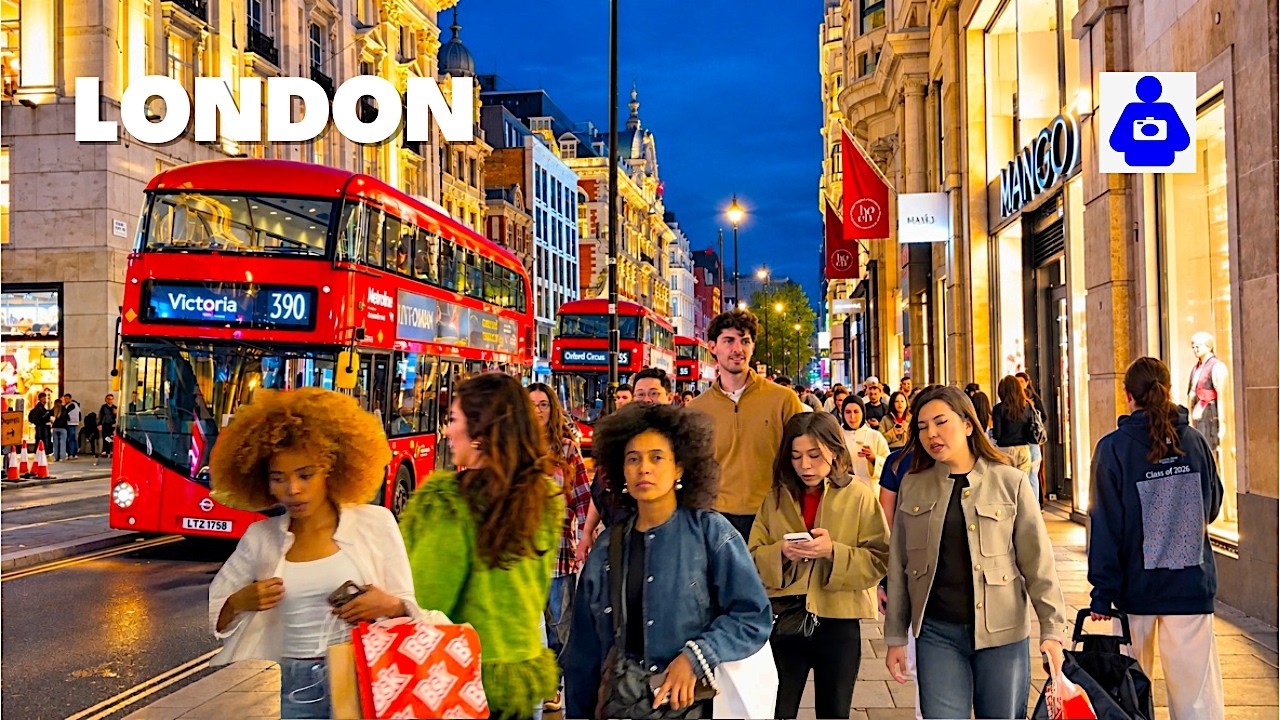Saturday Night in London 🇬🇧 Walking Though the Heart of the West End | London Evening Walk | 4K HDR