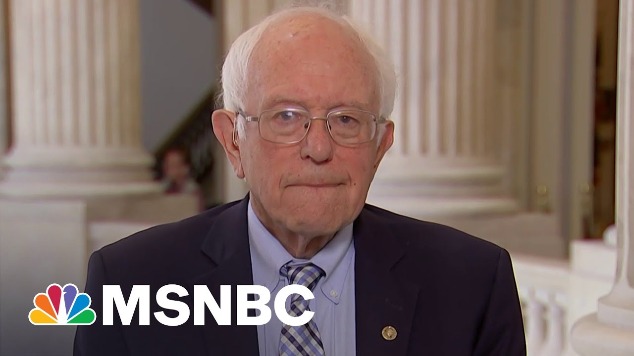 Sanders: 'I'm Tired Of Talking About Mr. Manchin And Miss Sinema'