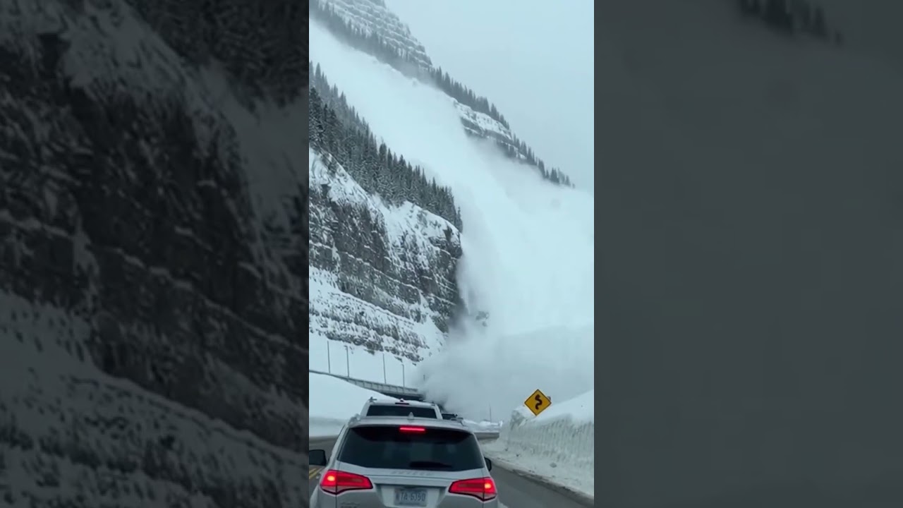 Driving in snow 🌨  mountain be like