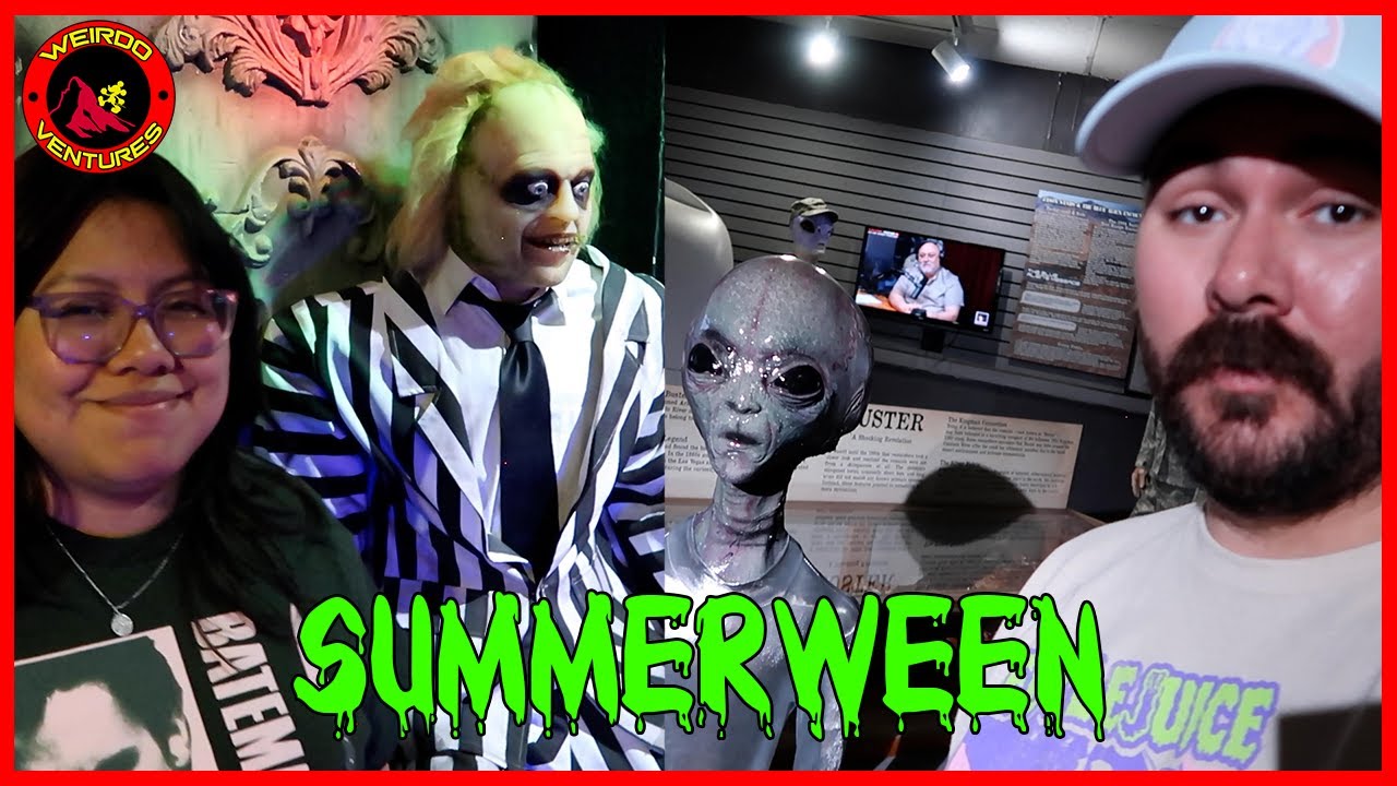 SPOOKY STARTS NOW FOR SUMMERWEEN | Horror Coffee, Monster and Alien Museums