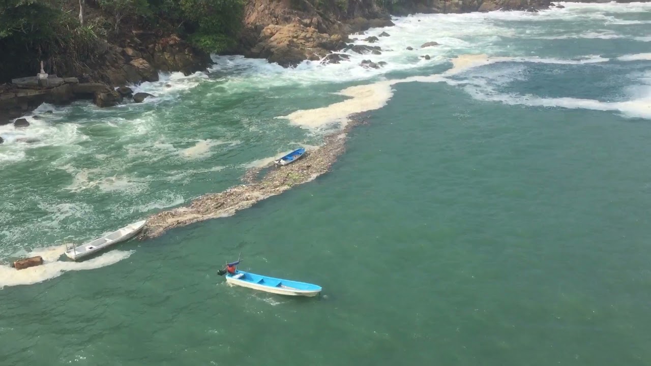 Mar de fondo en Acapulco