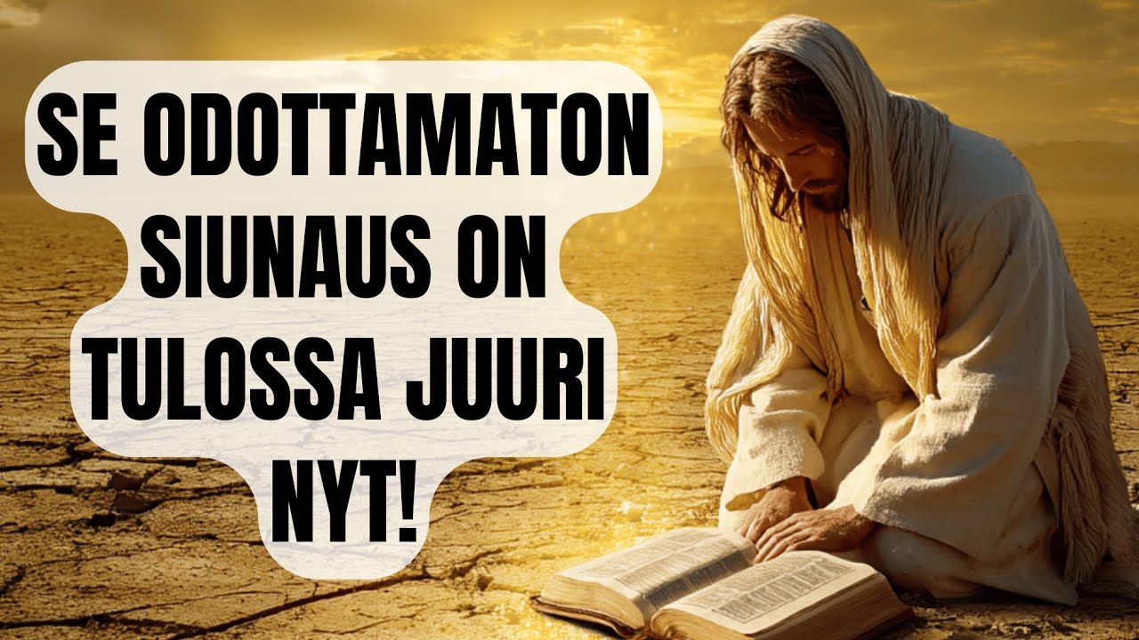 ✨ JUMALA ON LÄHETTÄNYT SIUNAUKSEN SINUN PERÄÄSI: ON AIKA OTTAA SE VASTAAN