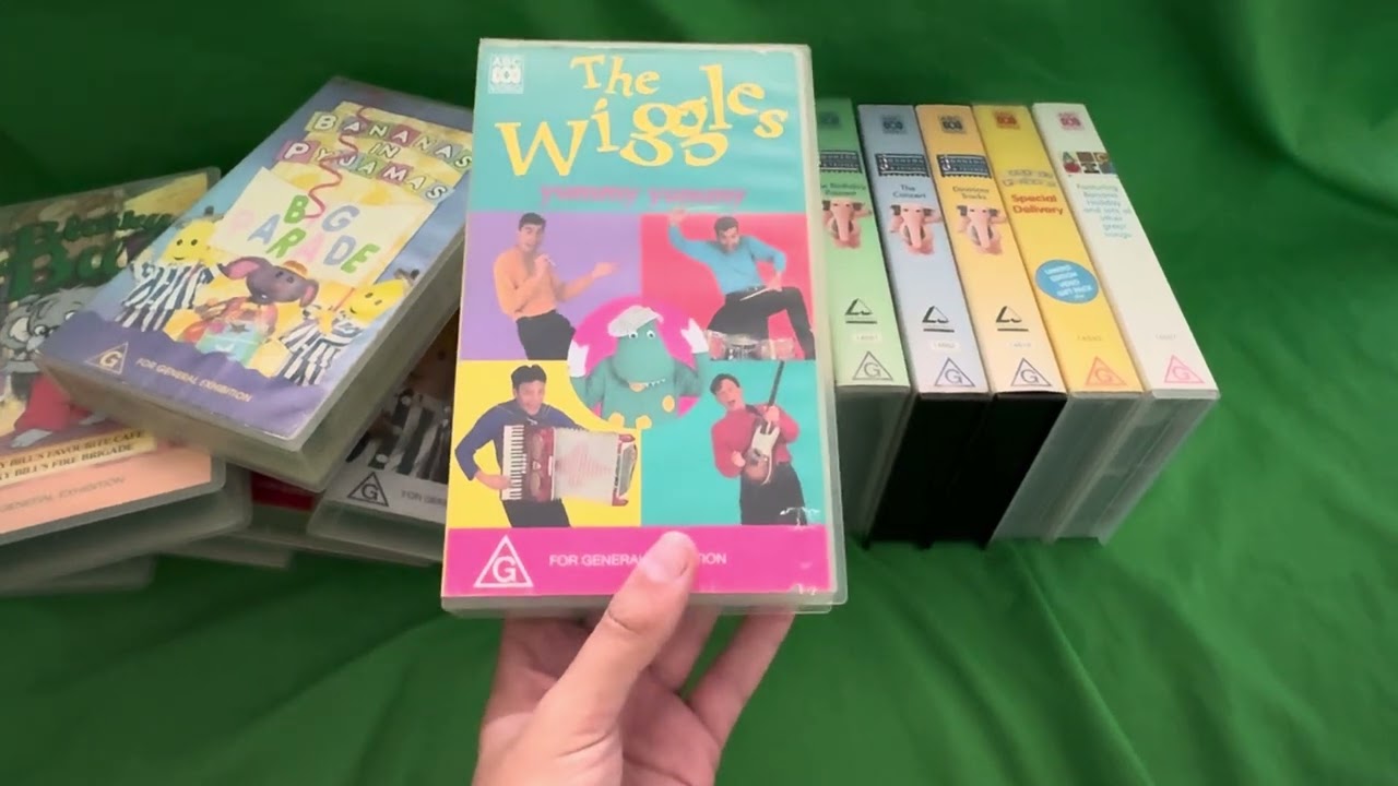 Моя коллекция VHS-кассет «ABC для детей» 1994 года (издание 2026 года)