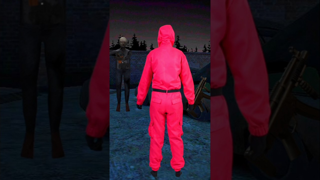 Playing As The Squid Game GUARD In Granny 3 On Hard Mode!