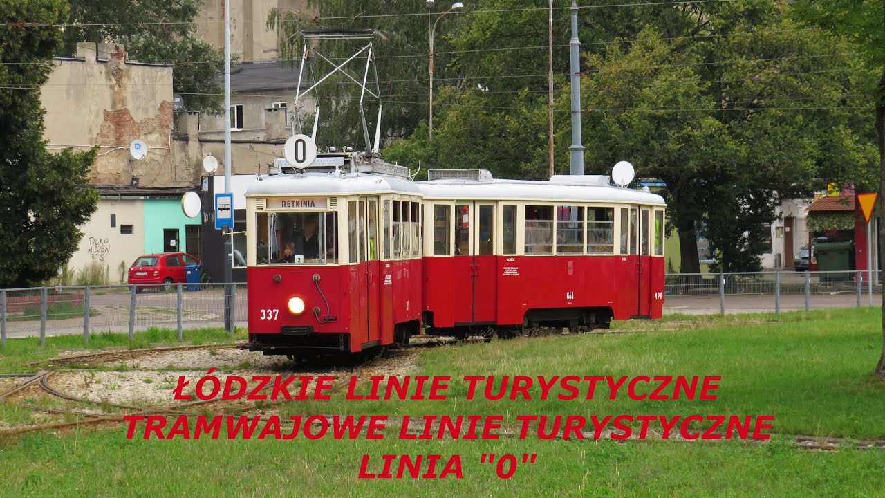 Tramwaje w Łodzi. Łódzkie Linie Turystyczne 2022. Linia 