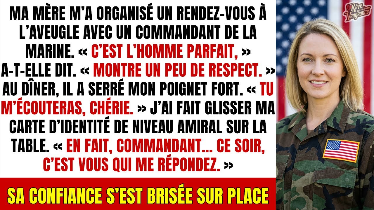Ce Commandant m'a humiliée en plein dîner... Il ignorait que j'étais sa PATRONNE