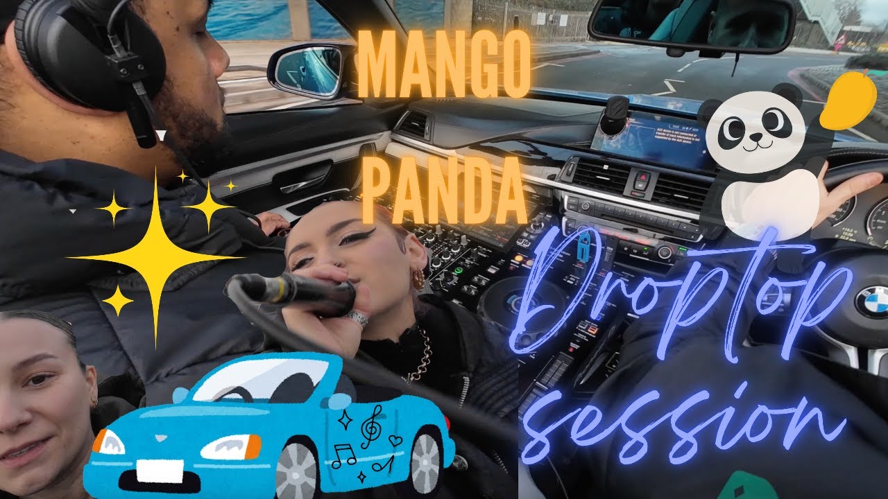 Mango Panda Drop Top Session BEHIND THE SCENES W/ Redrum Hayley DJ Mezzie