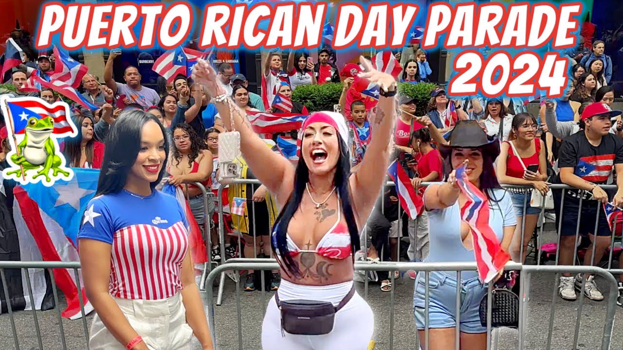 New York City National PUERTO RICAN Day Parade 2024 🇵🇷 [4K]