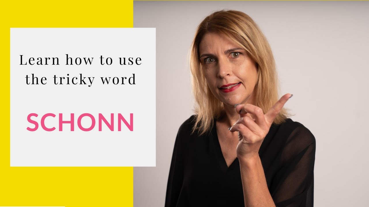 Научитесь использовать люксембургское слово «schonn»