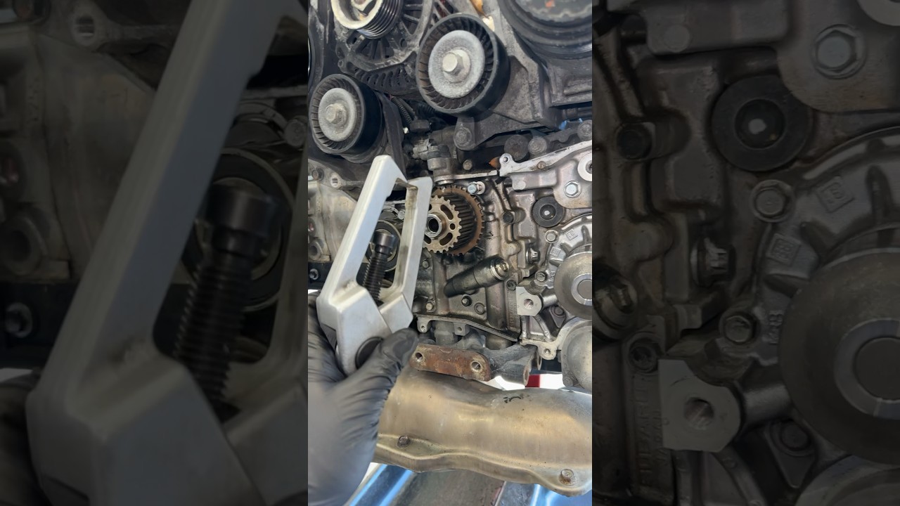 EJ25 SOHC Stuck Sprocket removal using secret sauce #subaru #automobile