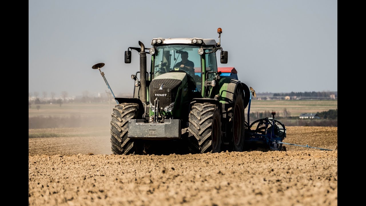 Siew pszenicy 2018- ⭐Fendt 822 Vario + Lemken Solitair9⭐