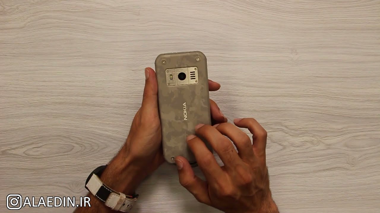 Nokia 800 Tough Review - بررسی فیچرفون نوکیا 800 تاف