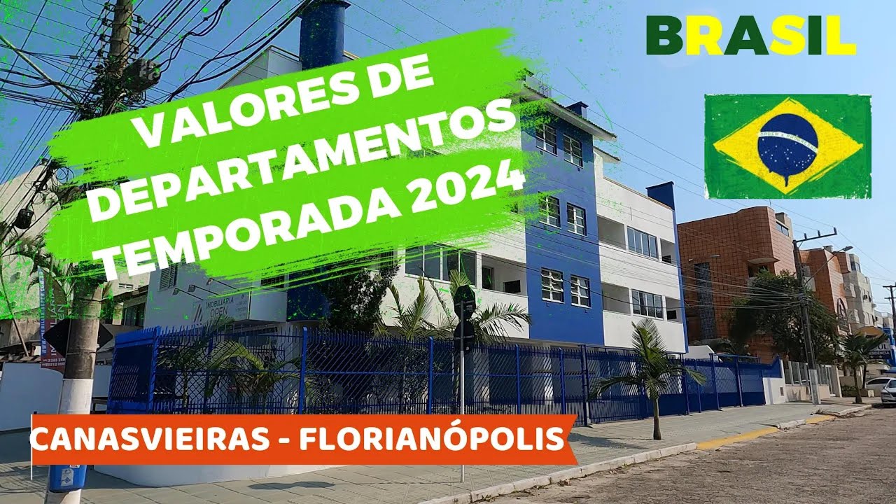 Precios de departamentos Temporada 2024 en Canasvieiras l Florianópolis SC l Brasil