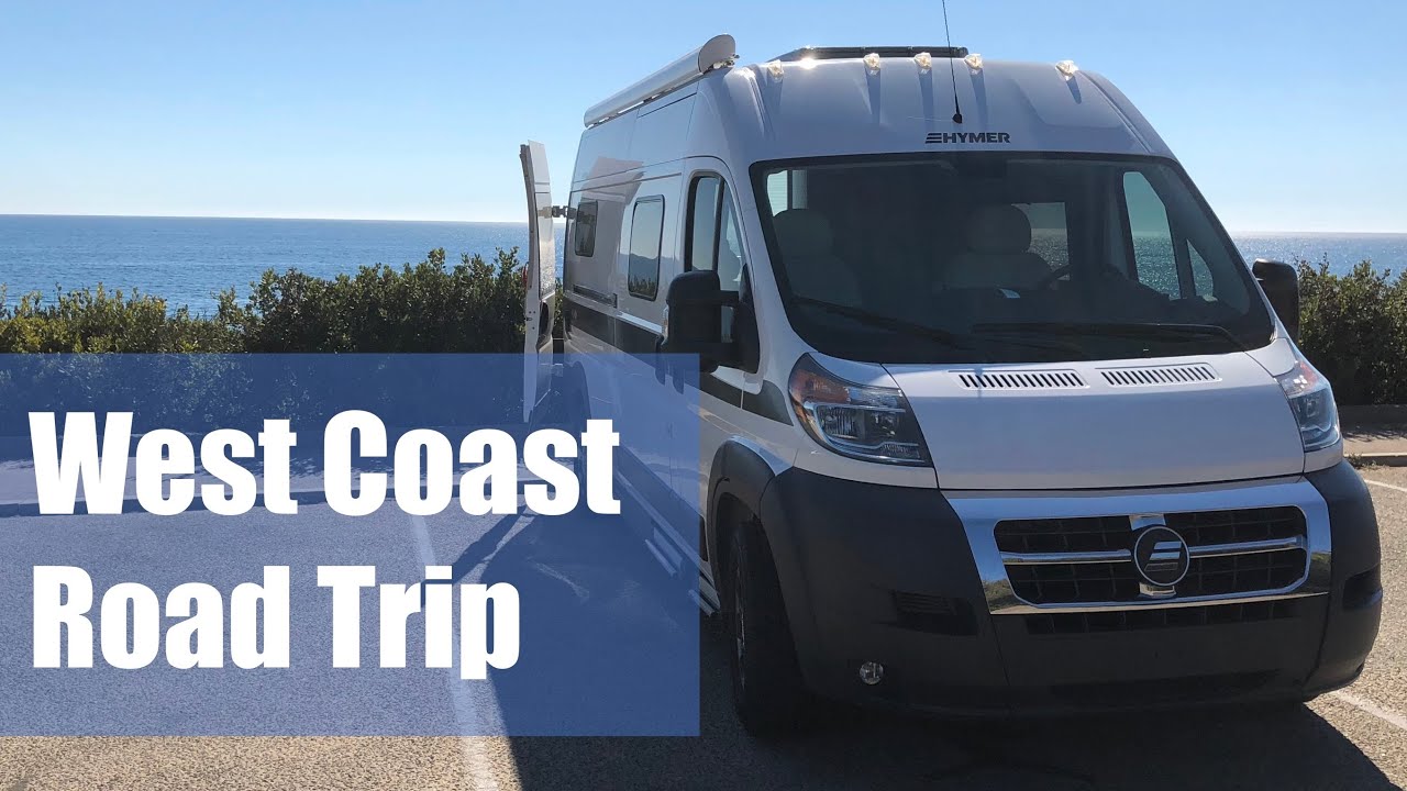 West Coast Road Trip | Traveling Solo in a Hymer Aktiv Class B