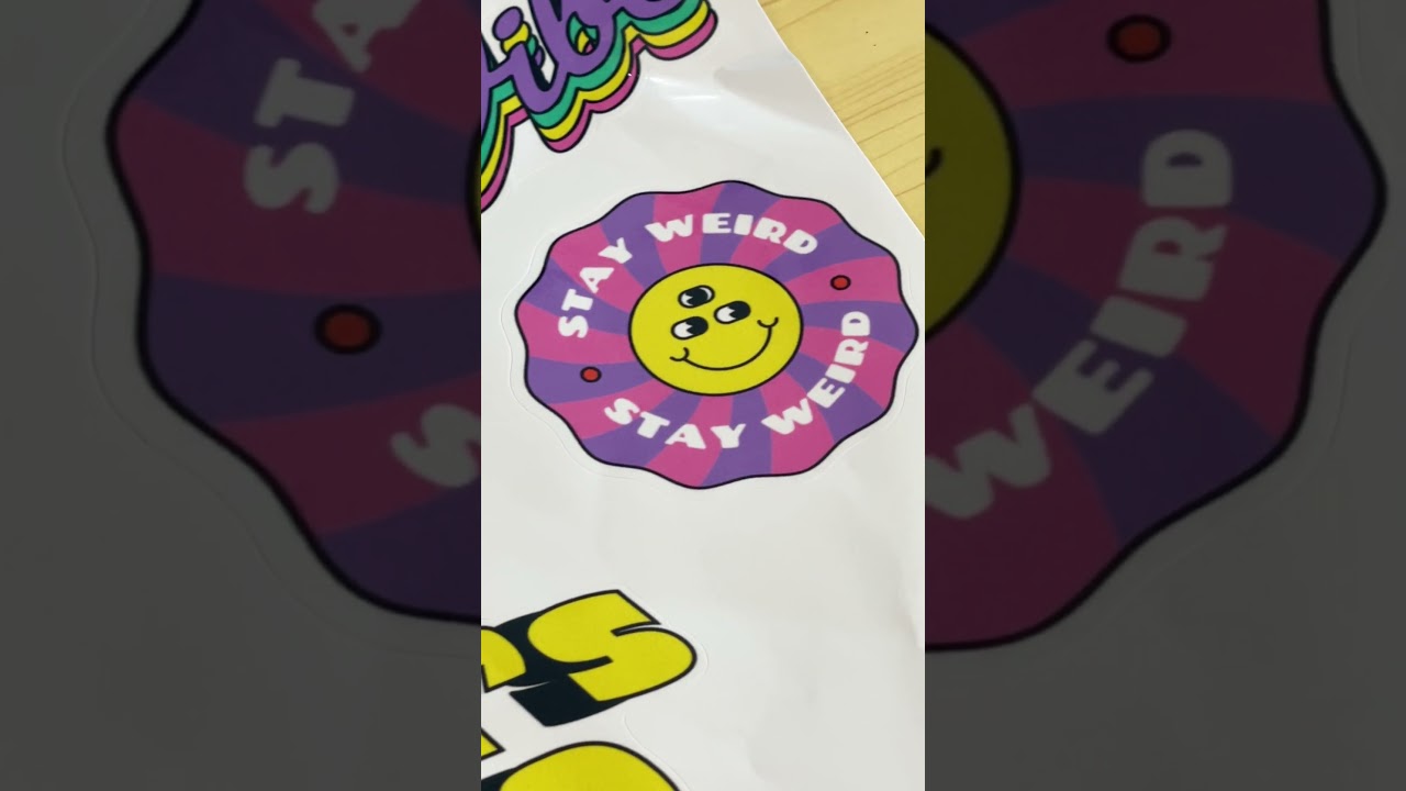 Stickers will add a playful touch to your life. Create beautiful custom stickers quickly and easily.
