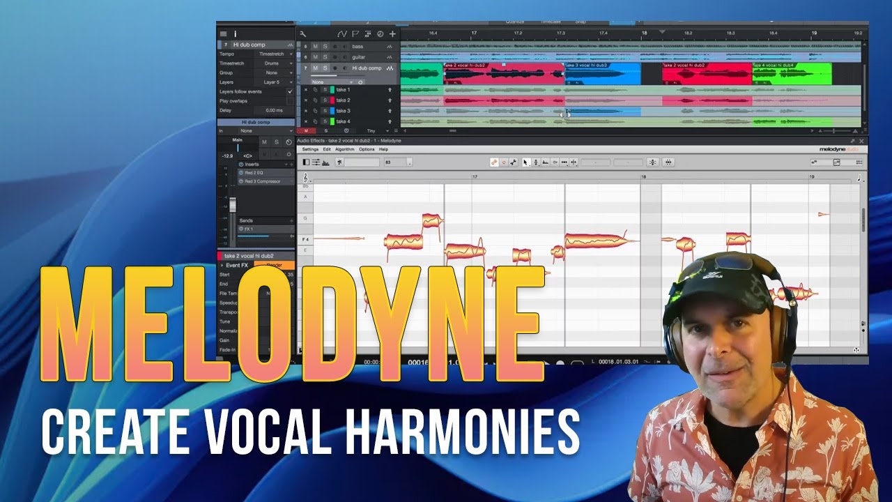 Creating Vocal Harmonies | Melodyne Tutorial