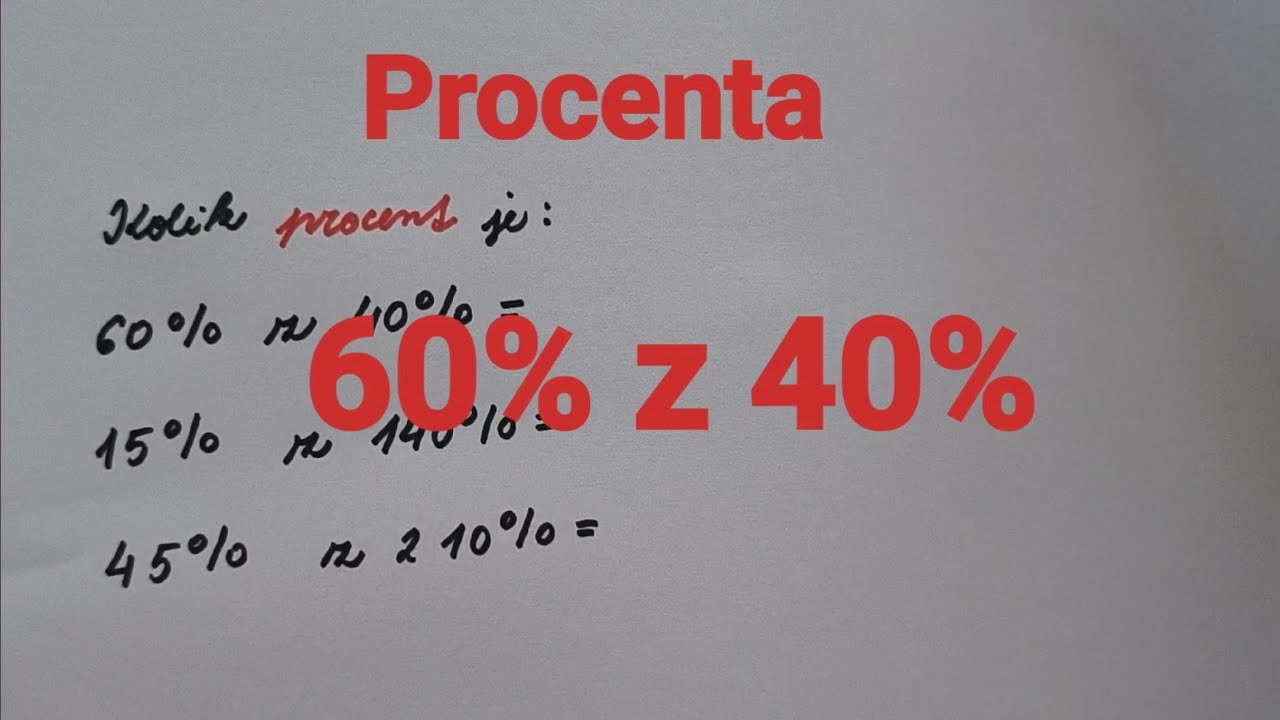 Procenta