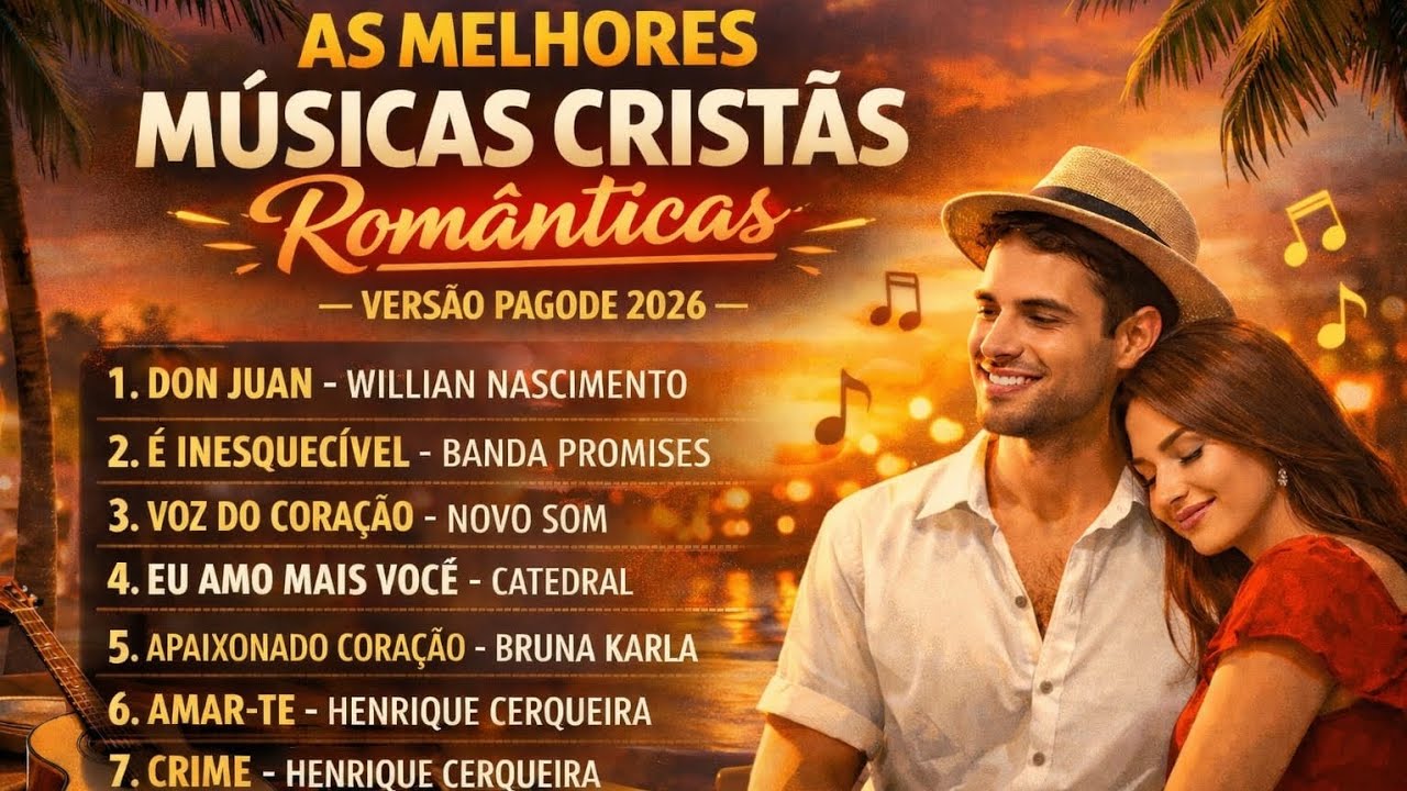 MÚSICAS CRISTÃS ROMÂNTICAS QUE MARCARAM ÉPOCA - VERSÃO PAGODE 2026. 🎶🪕