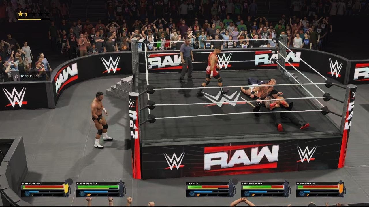 Reigns vs LA Knight vs D'angelo vs Black vs Breakker survivor series qual