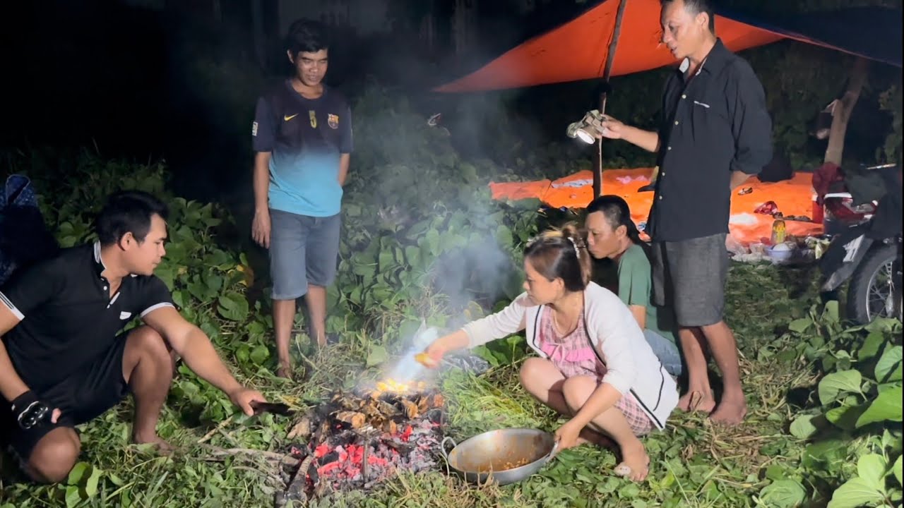 Con Cá Trê bự khủng khiếp | Cá nướng cuốn bánh tráng trắm Nước mắm rùng VXĐ 951
