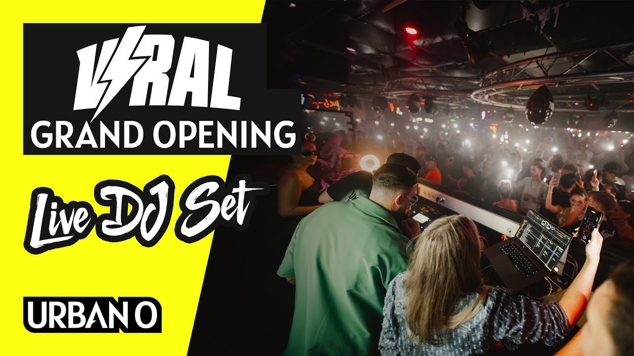 URBAN O Live DJ Set @ VIRAL Events Opening | HIP-HOP | TRAP | AFROBEATS | RNB