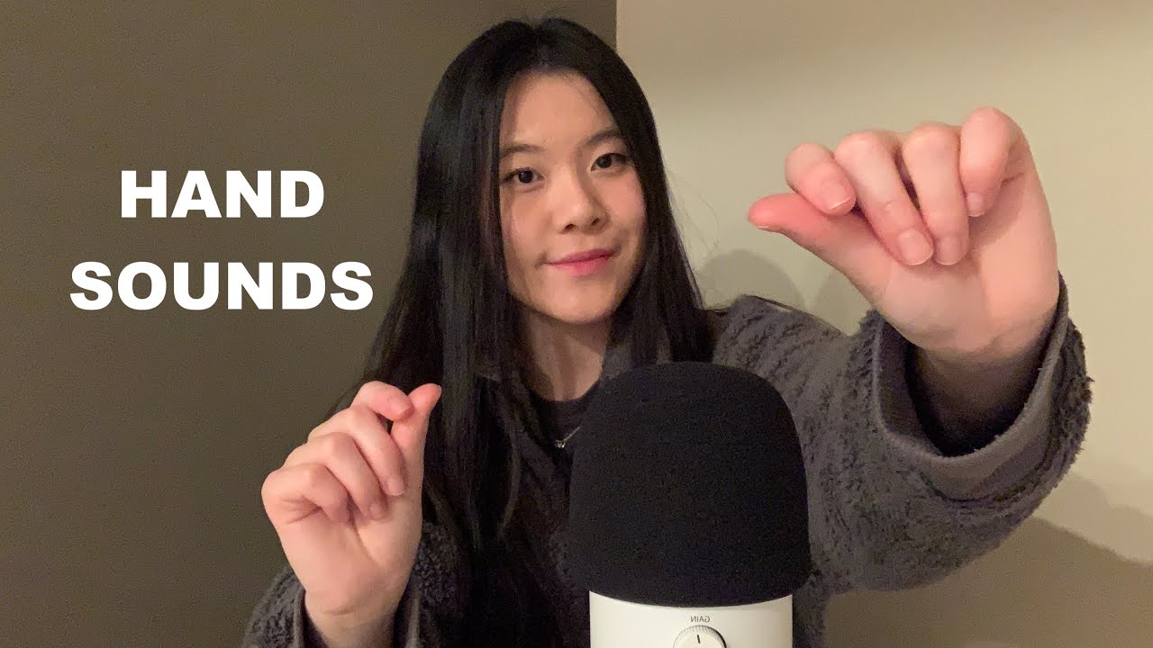 ASMR HAND SOUNDS & HAND MOVEMENTS