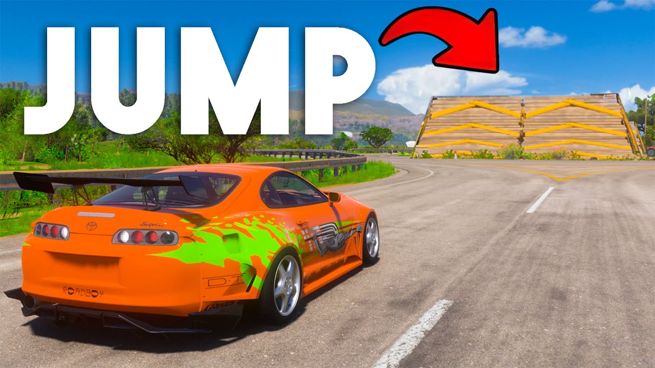 Forza Horizon JDM Jump challenge!