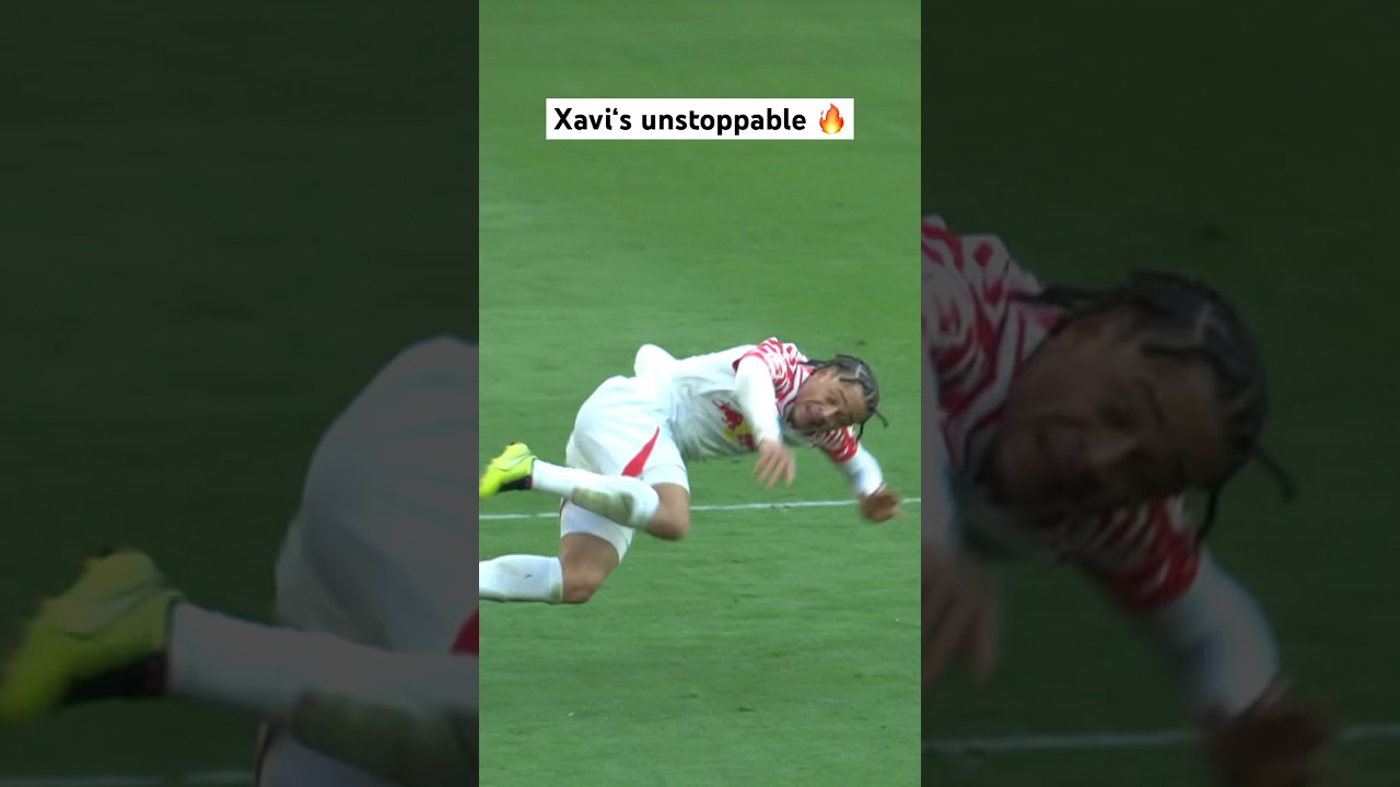Nothing can stop Xavi 🤯