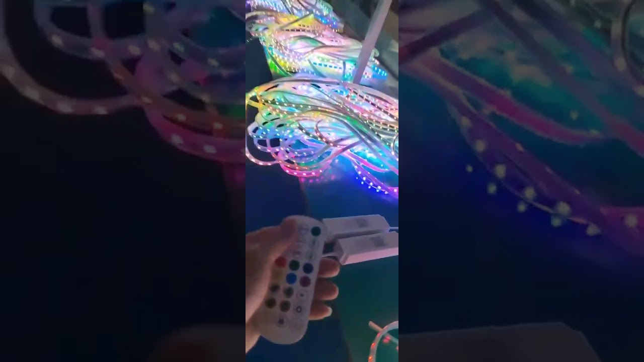 Цифровой пиксельный RGBIC Flex адресуемый - завод Smart Bright LEDs#factory #rgb #china