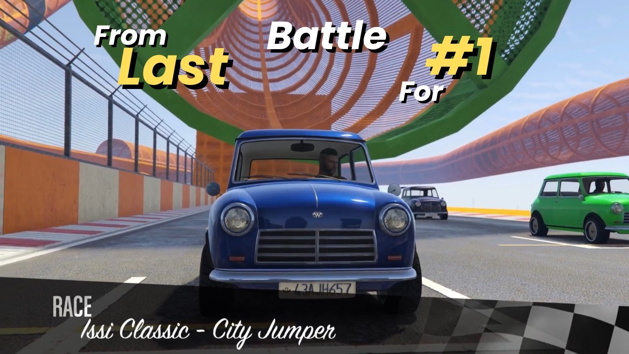 From Last Place To Battle For The Win GTA ONLINE FULL LOBBY RACING