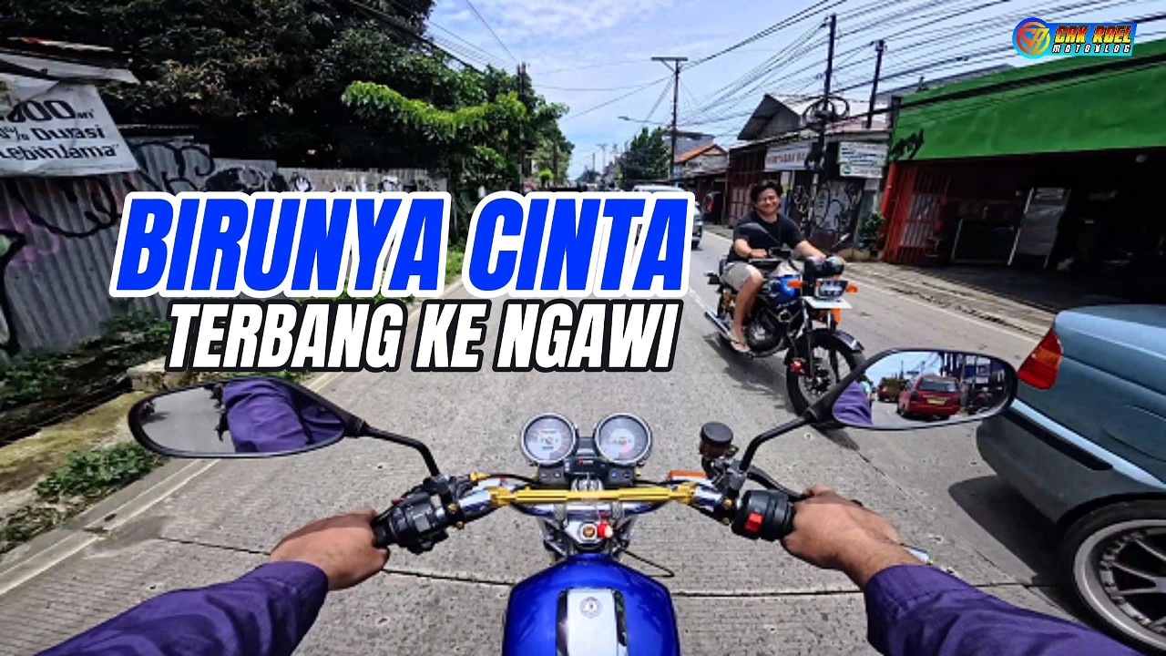 GAS MENINGGALKAN KOTA KELAHIRAN RX-KING BIRUNYA CINTA ‼️