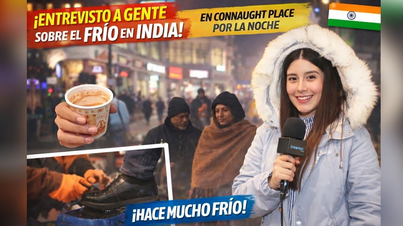 🔵 LOS INDIOS EN INVIERNO ❄️ || Preguntando en la calle || #latina #india #hindu 