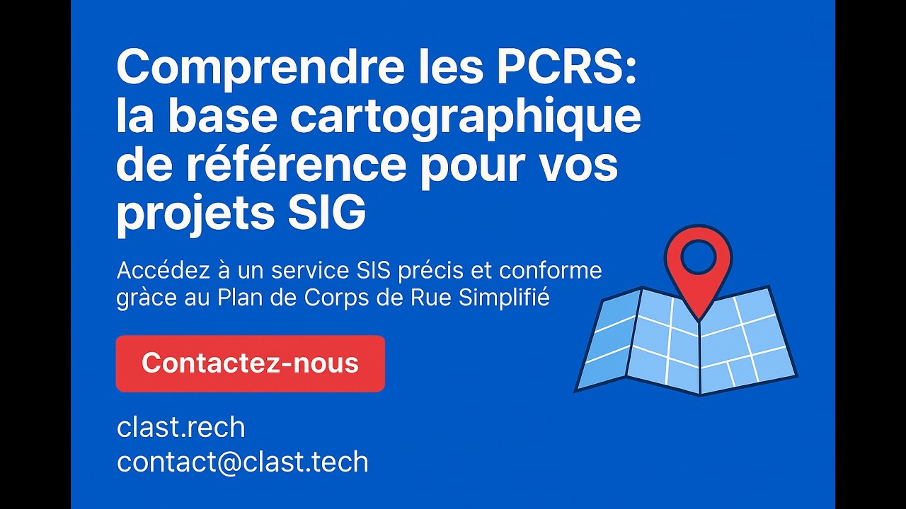 Comprendre les PCRS : la base cartographique de référence pour vos projets SIG