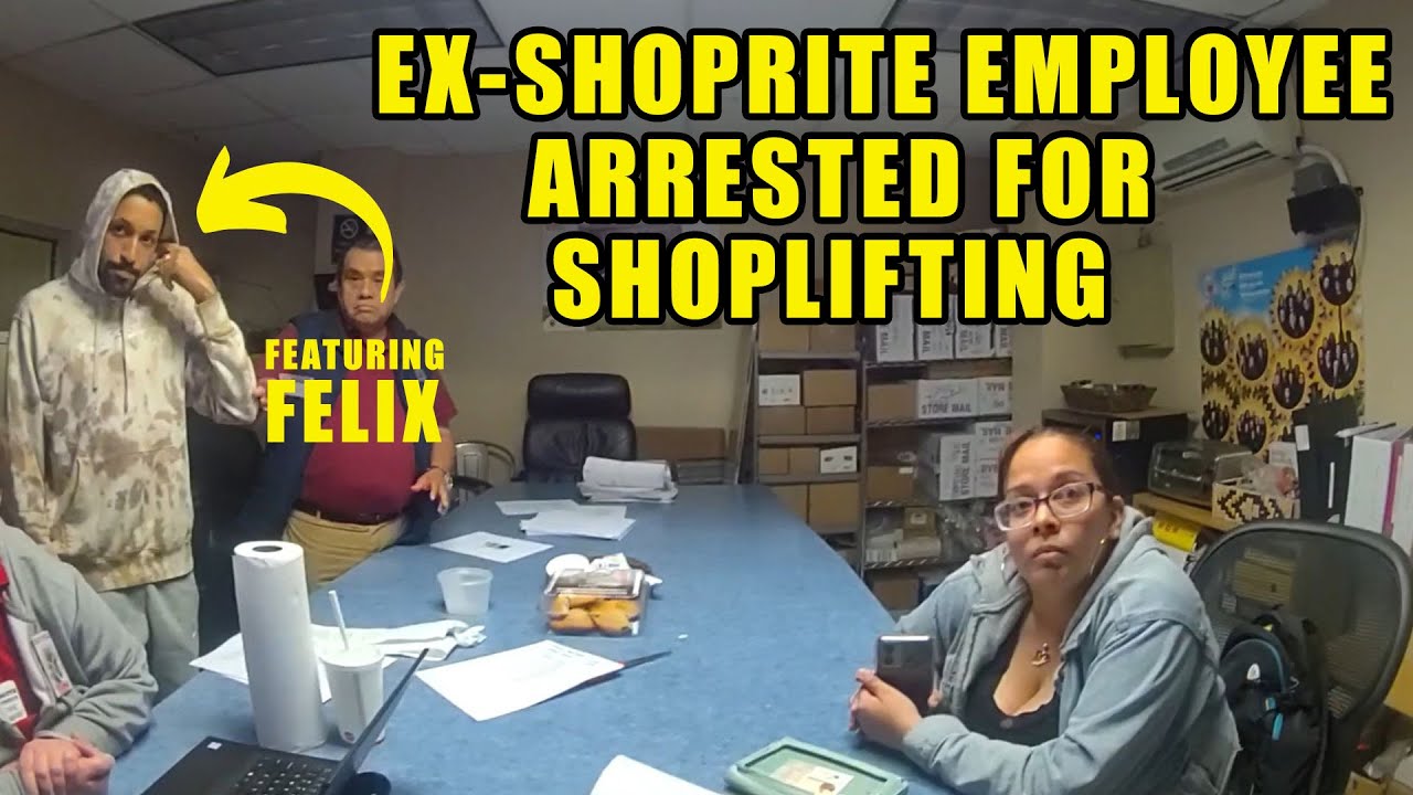 Ex ShopRite Employee Gets Caught Shoplifting at ShopRite in Hoboken NJ