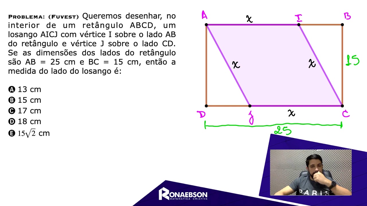 Questão - Pitágoras - FUVEST