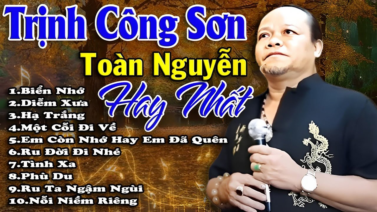 Nổi Da Gà với Tuyển Tập Nhạc Trịnh Hay Nhất qua tiếng hát của Toàn Nguyễn